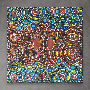 "My Country" Sandra Adamson 75cm x 73cm