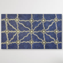 Load image into Gallery viewer, "Rock Holes" original Aboriginal painting by Sandra Price, 150cm x 95cm - authentic Indigenous Australian artwork
