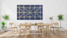 Load image into Gallery viewer, "Rock Holes" by Sandra Price - interior wall display of original Indigenous Australian painting
