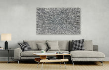Load image into Gallery viewer, "Medicine Leaves" by Sharon Numina - wall display view, 149cm x 91cm
