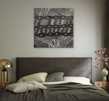 Load image into Gallery viewer, "Spirit Man" Stephen Martin Pitjara Aboriginal artwork in room setting - wall display view

