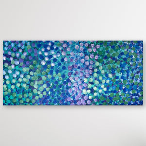 "Bush Plum" Stephen Martin Pitjara 130cm x 60cm