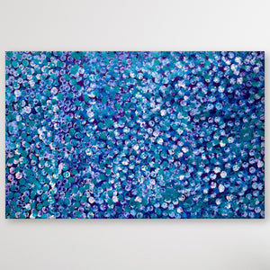 "Bush Plum" Stephen Martin Pitjara 144cm x 93cm