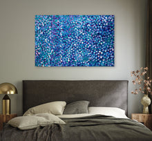 Load image into Gallery viewer, "Bush Plum" Stephen Martin Pitjara 144cm x 93cm
