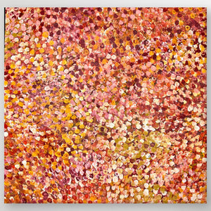 "Bush Plum" Stephen Martin Pitjara 94cm x 91cm