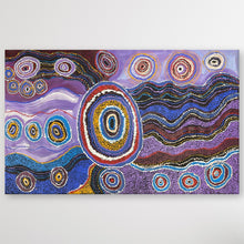 Load image into Gallery viewer, "Seven Sisters Dreaming" original Aboriginal painting by Tanya Brady, 146cm x 90cm - authentic Indigenous Australian artwork
