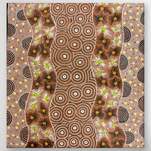 "Wild Bush Flower Dreaming" Tanya Price 95cm x 100cm