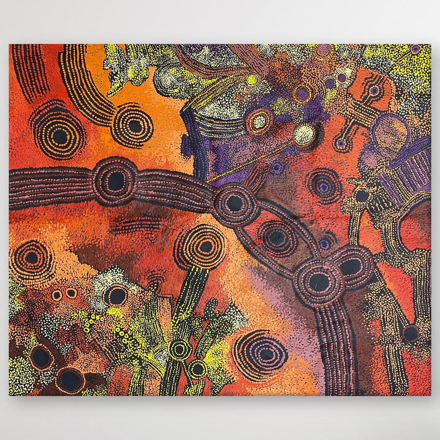 "Minyma Malilu" Teresa Baker & Patricia Tunkin 120cm x 100cm
