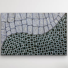 Load image into Gallery viewer, Tingari painting by Walala Tjapaltjarri and Thomas Tjapaltjarri 150cm x 96cm

