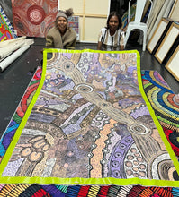 Load image into Gallery viewer, unique aboriginal art minyma malilu patricia tunkin clarise tunkin indigenous australian painting apy lands original artwork 180cm x 120cm
