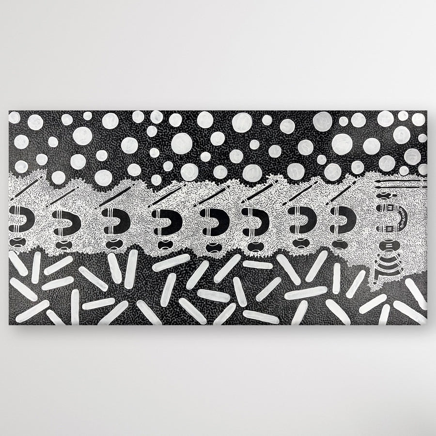 "Mina-Mina" Vivienne Nakamarra Kelly 117cm x 60cm