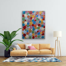 Load image into Gallery viewer, &quot;Water Holes Country&quot; Maureen Nampijinpa Hudson 114cm x 140cm

