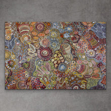 Load image into Gallery viewer, Janet Golder Kngwarreye &quot;My Country (Peach)&quot; Print
