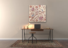 Load image into Gallery viewer, Untitled Original by Rachel Napaltjarri 80cm x 75cm
