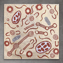 Load image into Gallery viewer, Untitled Original by Rachel Napaltjarri 80cm x 75cm
