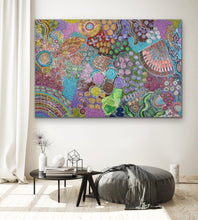 Load image into Gallery viewer, Bernadine Johnson Kemarre &quot;Bush Flowers&quot; Print
