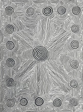 Load image into Gallery viewer, &quot;Water Dreaming&quot; Marshall Jangala Robertson 122cm x 91cm
