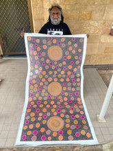 Load image into Gallery viewer, &quot;My Country&quot; Stephen Martin Pitjara 171cm x 90cm *
