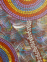 Load image into Gallery viewer, &quot;Budgerigar Dreaming&quot; Julieanne Nungurrayi Turner 61cm x 91cm
