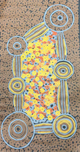 Load image into Gallery viewer, &quot;Ngayuku Kamiku Ngura (My Grandmothers Country)&quot; April Barry 209cm x 108cm
