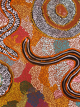 Load image into Gallery viewer, &quot;Pupu (Waterholes)&quot; Joanne Ken 95cm x 96cm
