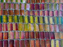 Load image into Gallery viewer, &quot;Bush Medicine Trees&quot; Bernadine Johnson Kemarre 118cm x 95cm
