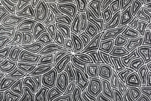 Load image into Gallery viewer, Buy premium Aboriginal art print Water Dreaming by Marshall Jangala Robertson featuring graceful dot work and connection to Country
