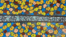 Load image into Gallery viewer, &quot;Fire Dreaming&quot; Alison Daniels 90cm x 144cm colourful contemporary indigenous artwork full painting 
