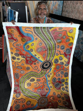 Load image into Gallery viewer, &quot;Minyma Malilu&quot; Marita Baker 116cm x 171cm
